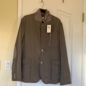 Armani Collezioni solid dark grey jacket size 46